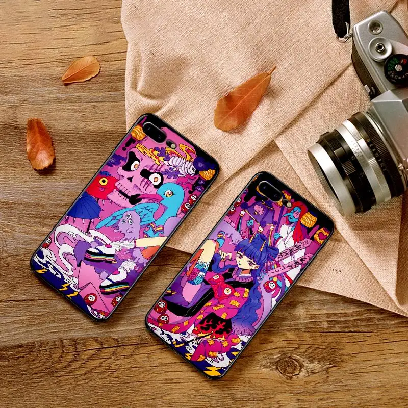 Чехлы для samsung S8 S9 S10 Plus Vogue Fashion Illustration NOTE 8 9 M10 M20 M30 S7 Edge задняя крышка телефона