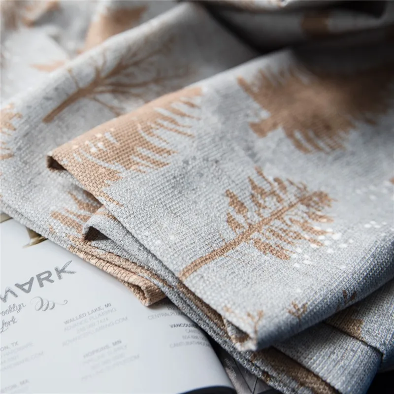 Новинка 2019 Европейский стиль кедрового дерева занавески ткани для окна балкона