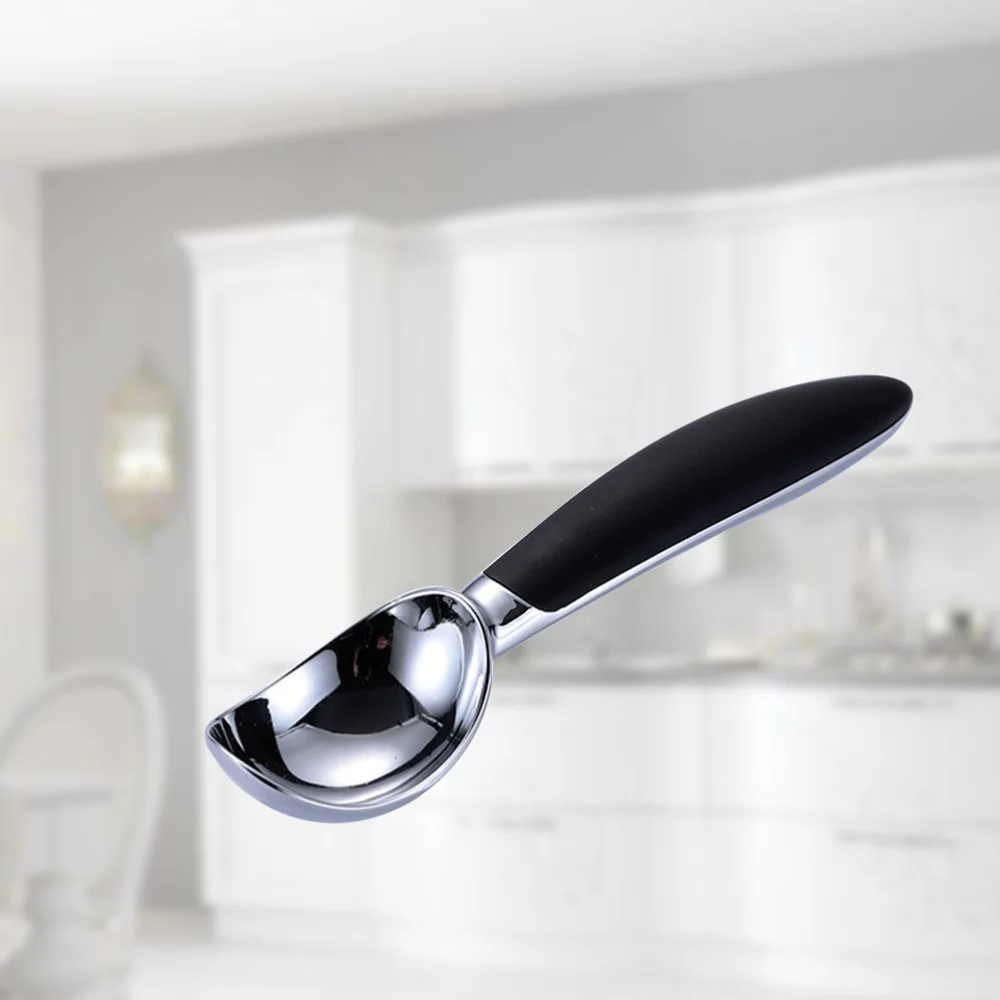 

Zinc Alloy Digging Spoon Ice Cream Scoop Dessert Serving Spoon for Kitchen Restaurant