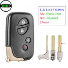 Умный дистанционный ключ DIYKEY ASK 315,2314,3433,92 МГц для Lexus IS250 IS350 GS350 LS460 ES350 HYQ14AAB PN: 271451-3370 E Board