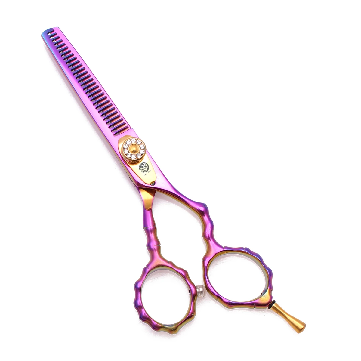 Ножницы для волос Профессиональный фиолетовый дракон 5 &quotJP 440C истончение