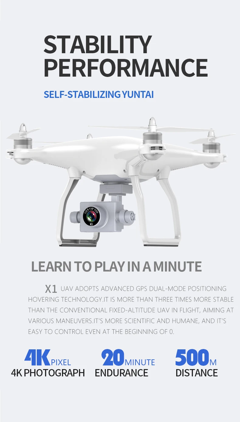 WLtoys XK X1 Квадрокоптер 1080P Камера 5G Wi-Fi FPV 2-осевой бесщеточный мотор самостабилизирующийся Gimbal 17 мин Время полета gps дрона с дистанционным управлением