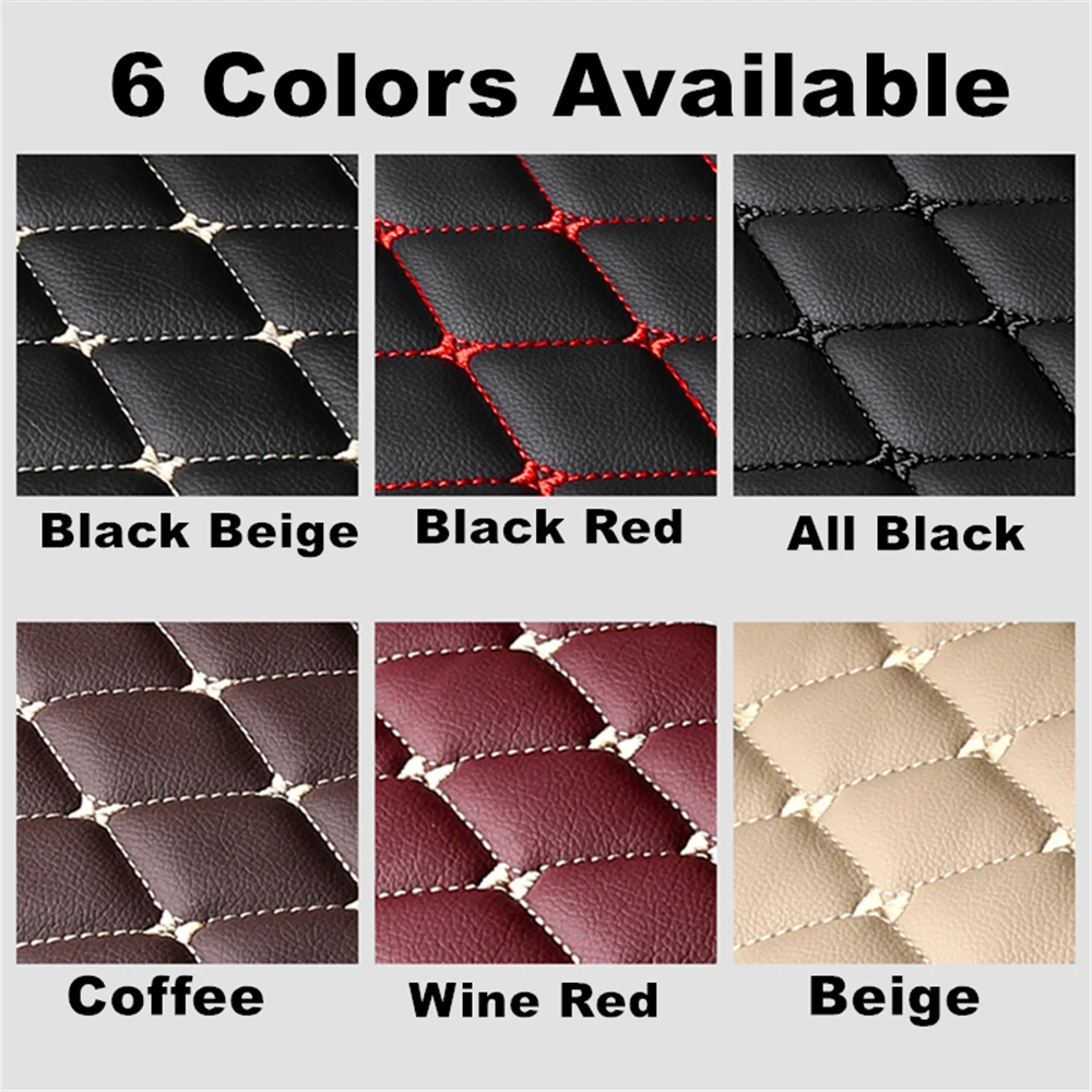 SJ Custom Fit Full Set Waterproof Car Trunk Mat AUTO Tail Boot Tray Liner Cargo Rear Pad Cover For MAZDA CX-5 CX5 2012 2013-2021