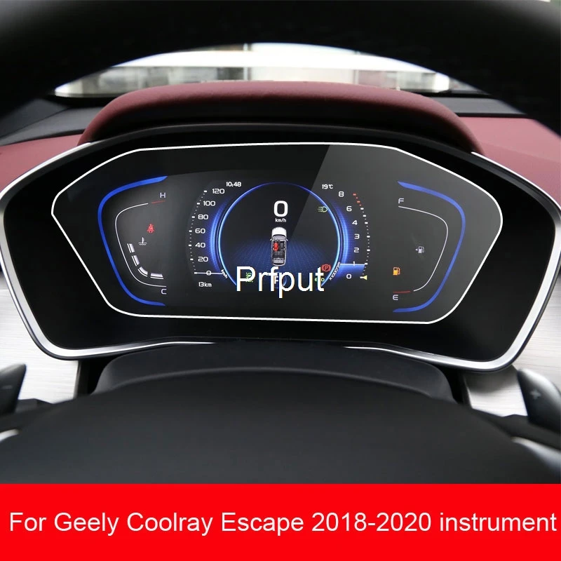 

PET Protective Film For Geely Coolray Escape 2018-2020 Interior Car Instrument Panel Screen Protector Dashboard Car Accessories