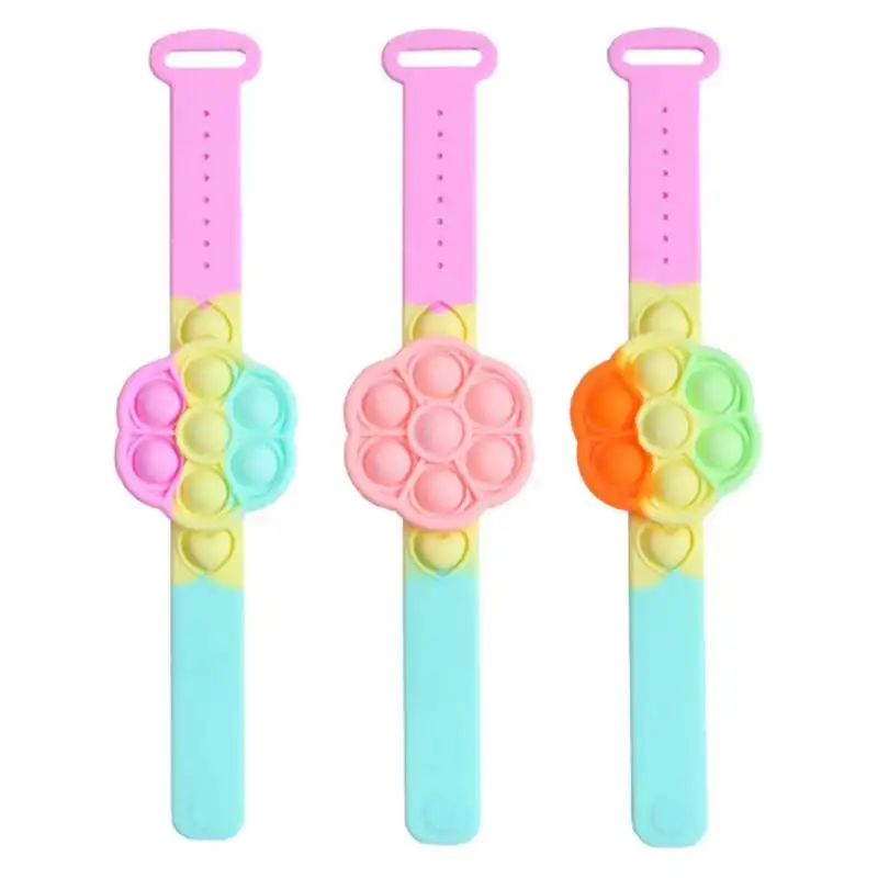 

2022Rainbow Push Bubble Animal Fidget Toys Sensory Autism Squeeze Stress Reliever Mini Toys Game Simple Dimple Fidget Relax Toy