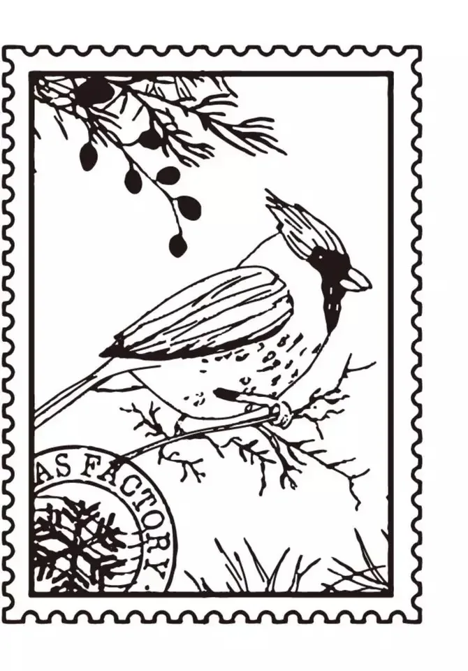 Французская птица прозрачный силиконовый штамп печать для DIY скрапбукинга