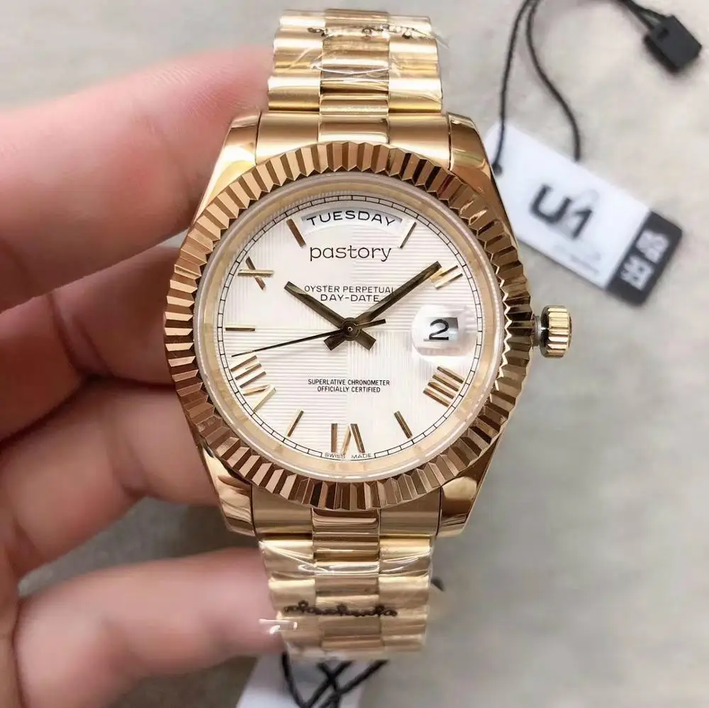 Роскошные часы AAA Мужские водонепроницаемые автоматические механические из