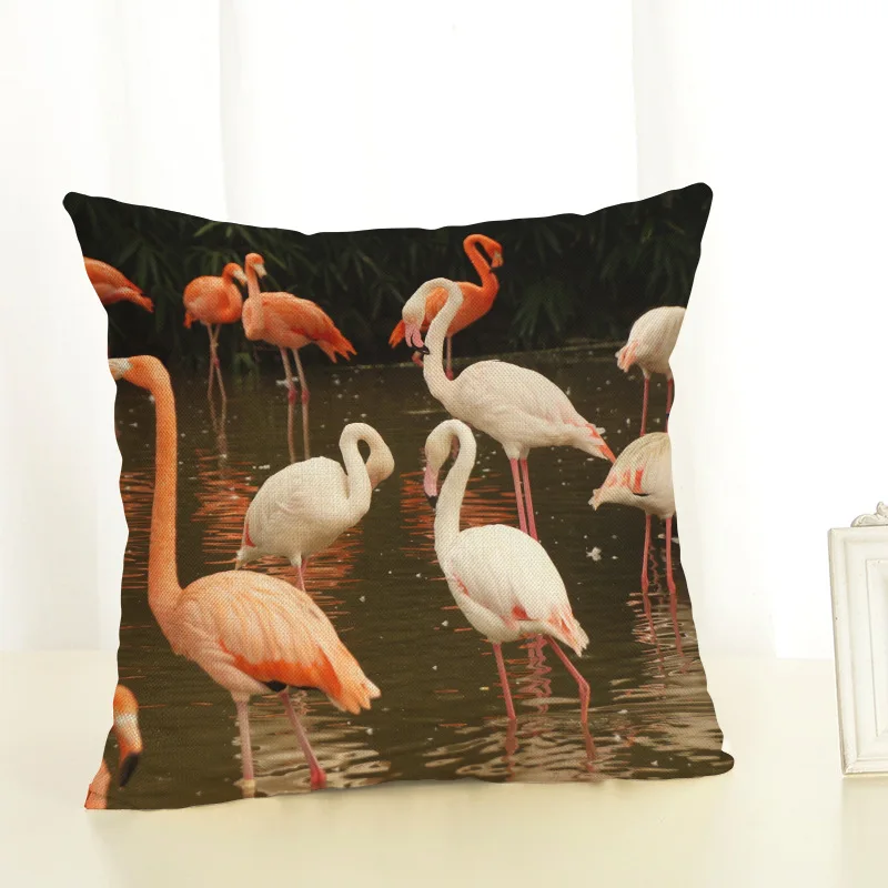 Чехол для подушки с Северными мотивами 45x45 см домашняя декоративная Свадебная