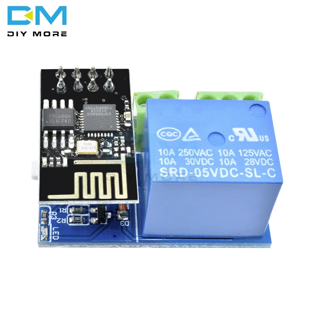 ESP 01 ESP8266 DC 5V WiFi релейный модуль электронный умный комплект DIY доска домашний