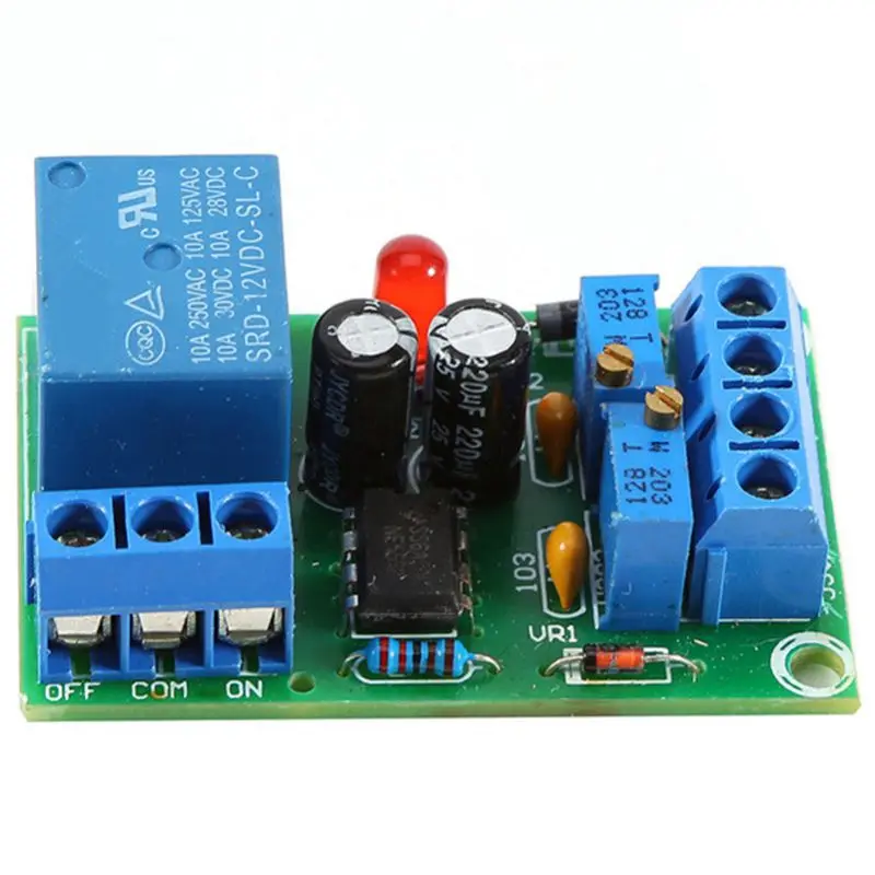 12V Батарея автоматическая зарядка контроллера Модуль релейной защитной платы