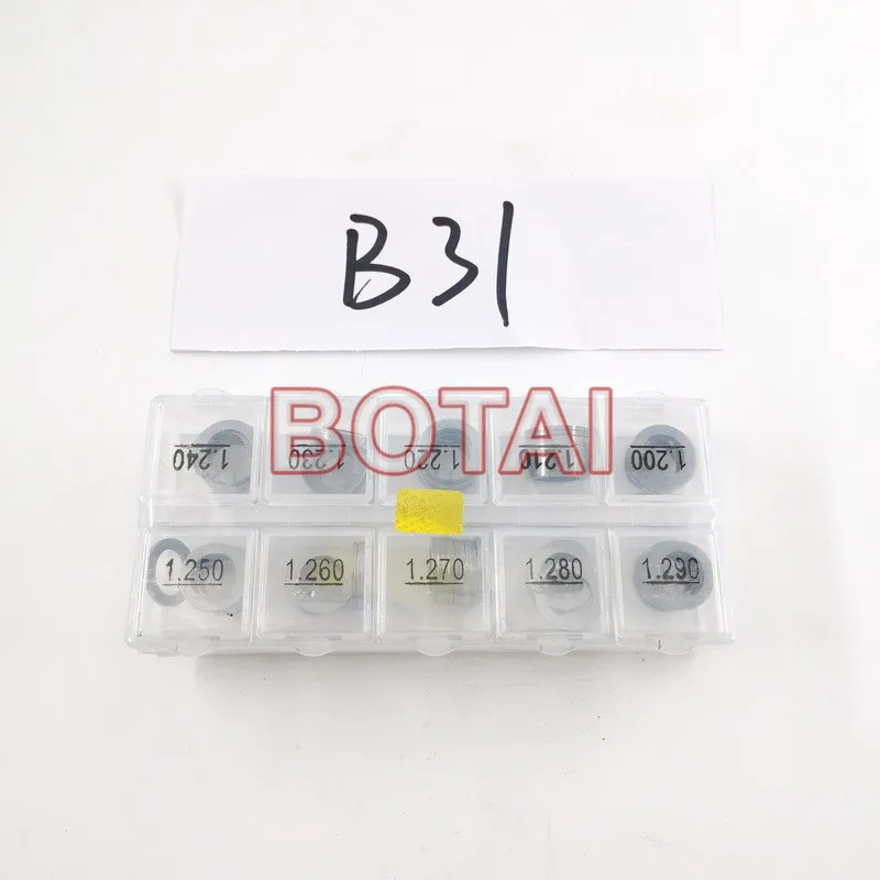 B31 инжектор Common Rail Регулировочная ремонтная шайба калибровки (всего 110 шт)