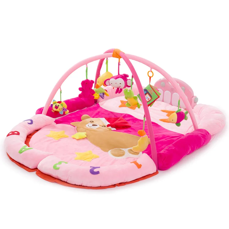 Piano Para Pie De Bebe Musica Gimnasio 0 2 Anos De Edad Almohadilla Para Gatear Musica Para Bebe Juguete De Educacion Temprana Alfombra De Juego Para Ninos Carpa Juguetes Para Ninos