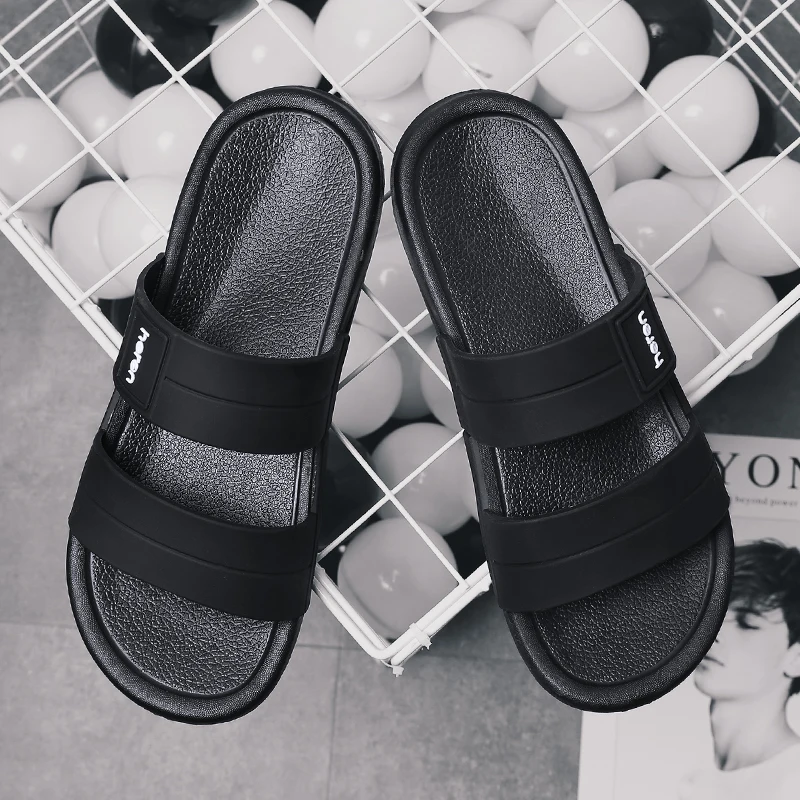 

Summer Soft Home Slippers Men Fashion Mens Slippers Indoor Men's Sandals Unisex Anti-Slip Sandals For Men Indoor And Outdoor