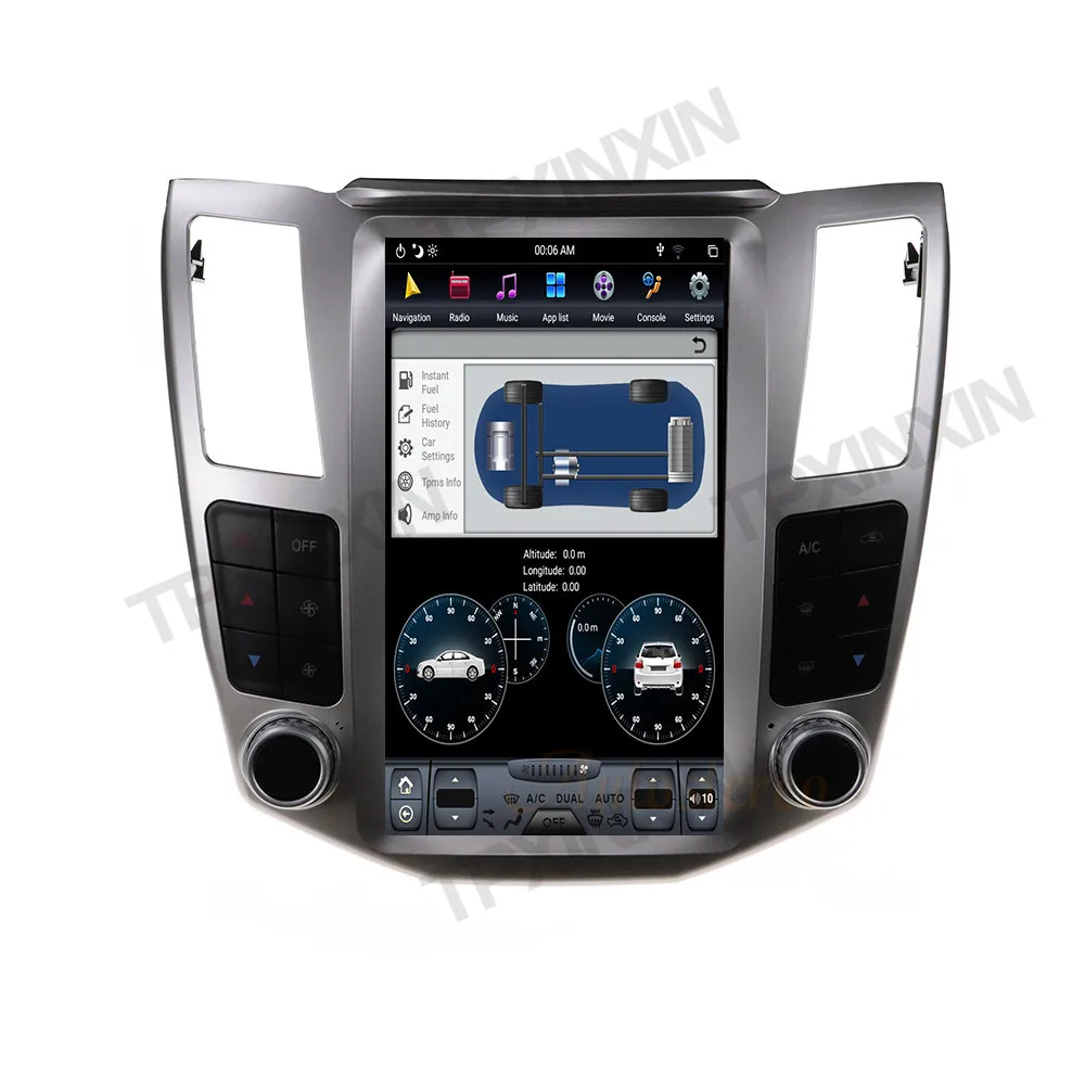 

4G+128GB Android 10.0 For Lexus RX RX300 RX330 RX350 RX400H Car GPS Navigation Car Player Radio Stereo Tape Recorder Head Unit