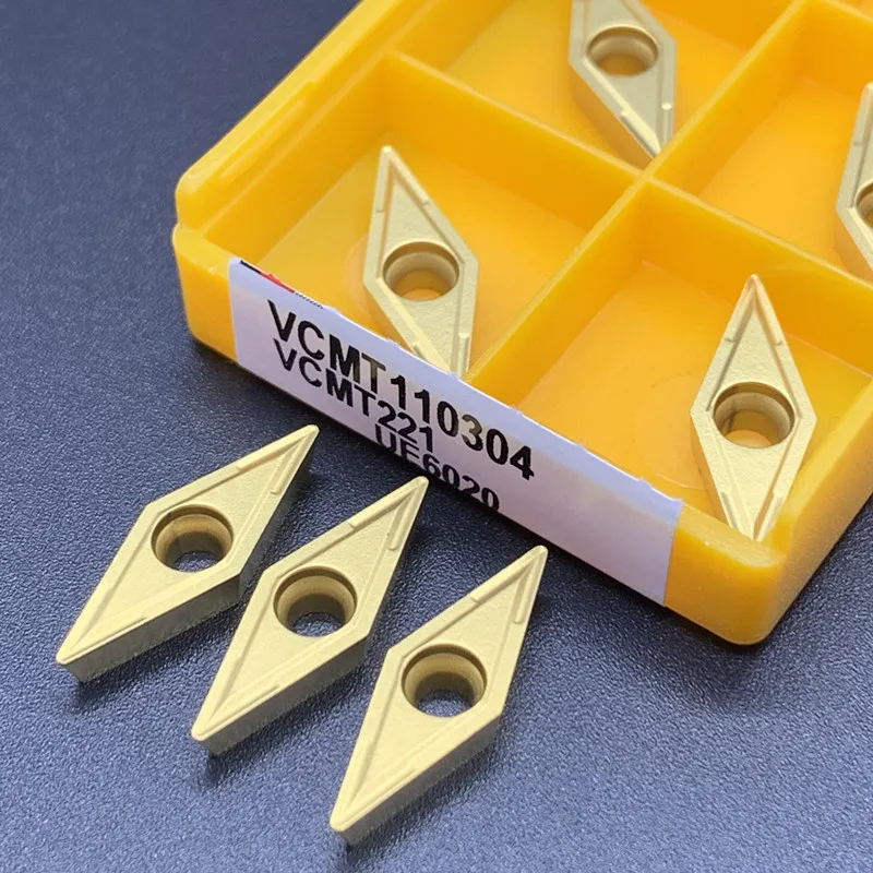 Твердосплавная пластина VCMT110304 VCMT160404 VCMT160408 VP15TF/UE6020/us735цилиндрическая