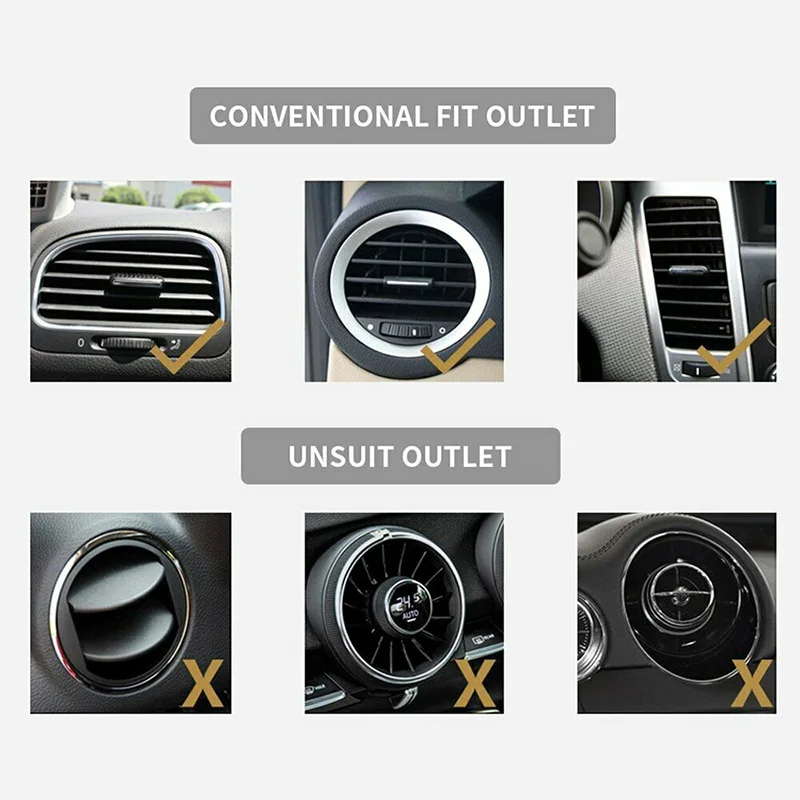 Держатель для мобильного телефона с креплением на вентиляционное отверстие