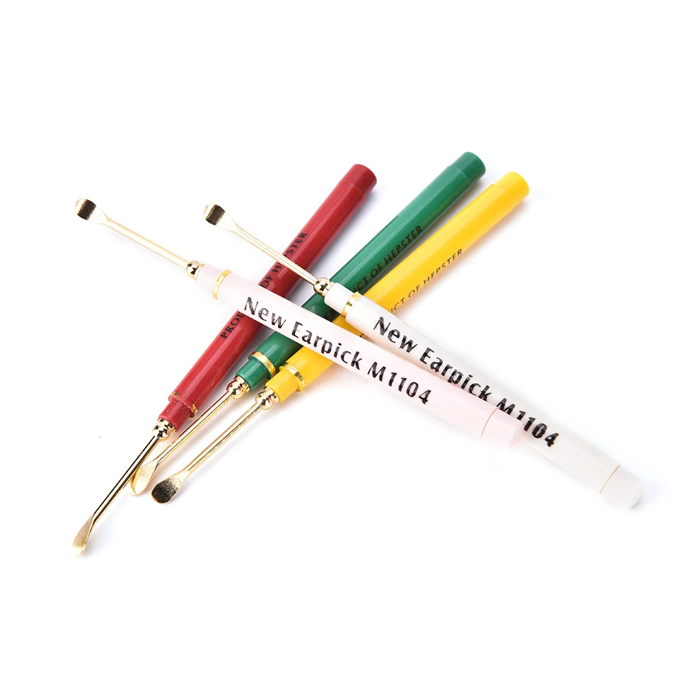 

Hot Safety 1Pc Ear Wax Earpick Cleaner Curette Screw Remover Stick Pick Tool Ear Care High Quality