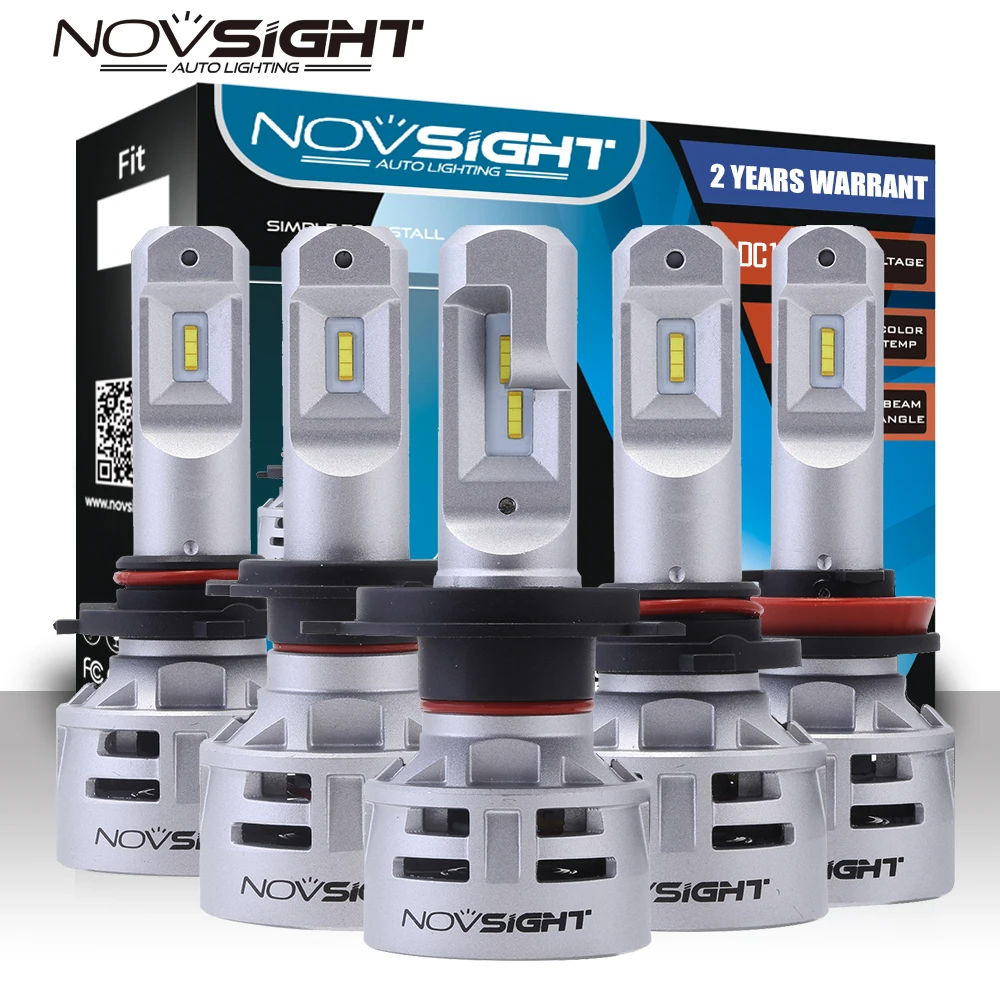 Лампы светодиодные NOVSIGHT Turbo H7 Led H4 9005 HB3 9006 HB4 H8 H9 H11 | Автомобили и мотоциклы