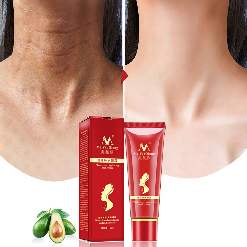 

MeiYanQiong Neck Firming Rejuvenation Cream Anti-Wrinkle Firming Skin Whitening Moisturizing Neck Serum Mild Peeling Beauty Neck