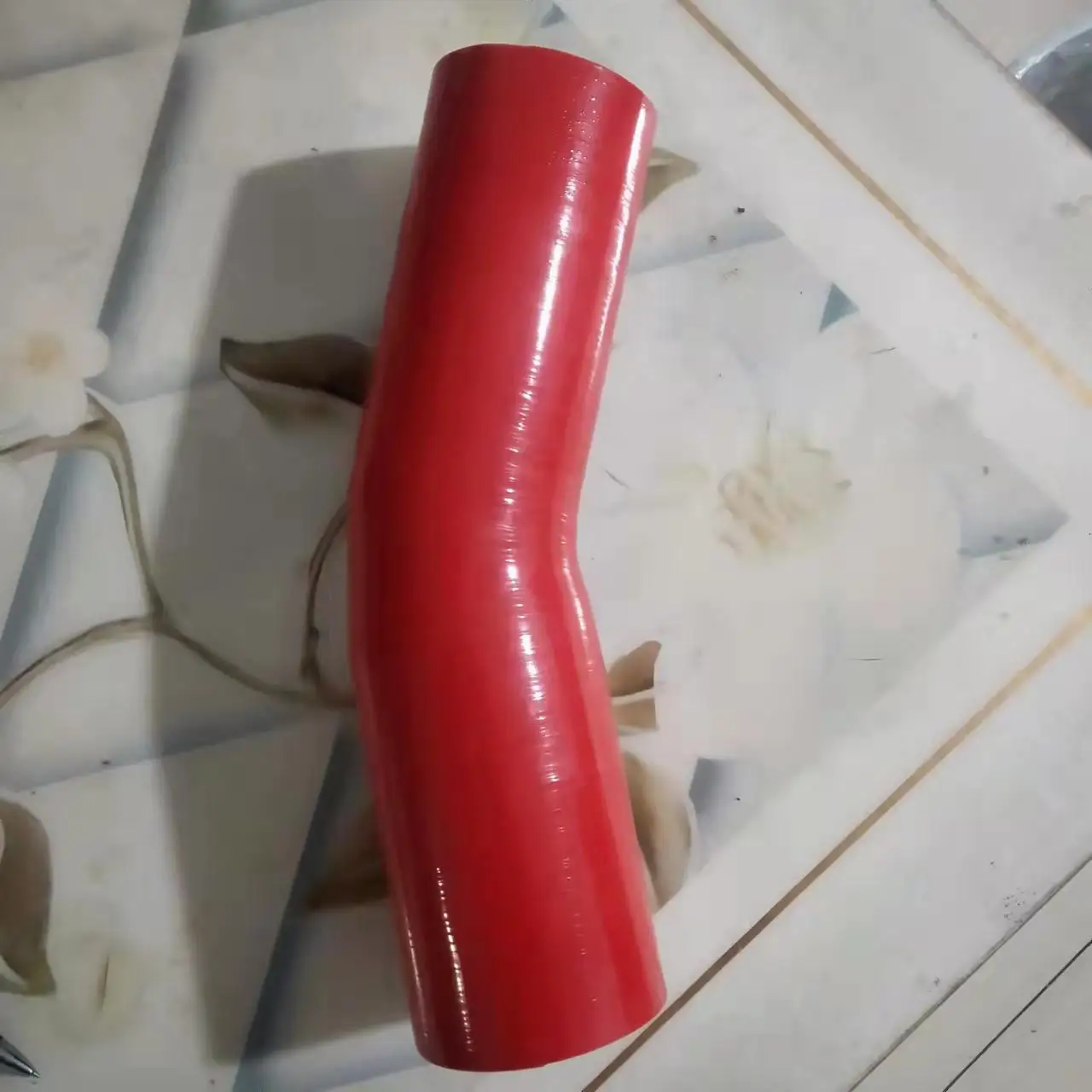 Силиконовый шланг 15 изгибов id70/76 мм длиной 150