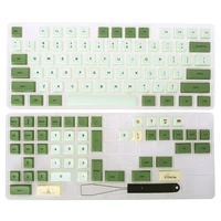 matcha dye sub zda pbt keycap similar to xda japanese korean russian for mx keyboard 104 87 61 melody 96 kbd75 id80 gk64 68 sp84