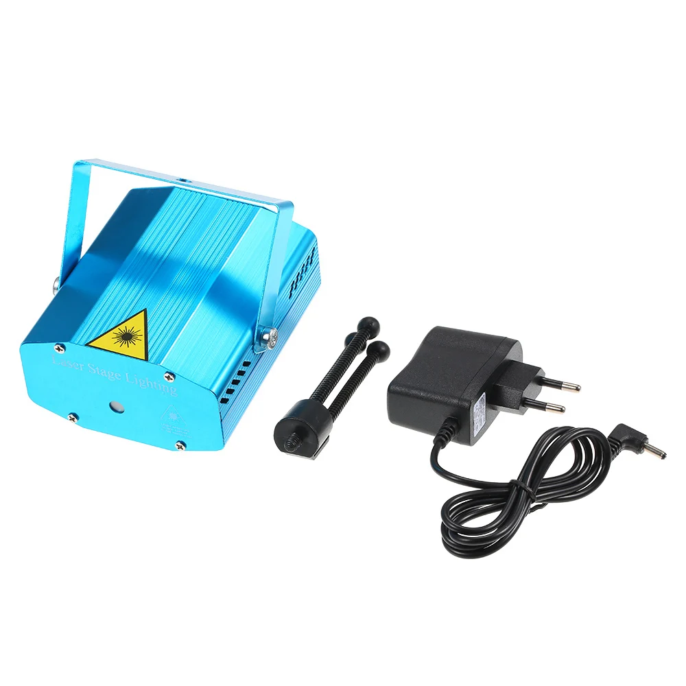 Миниатюрный светодиодный лазерный проектор красного и зеленого цвета с узорами