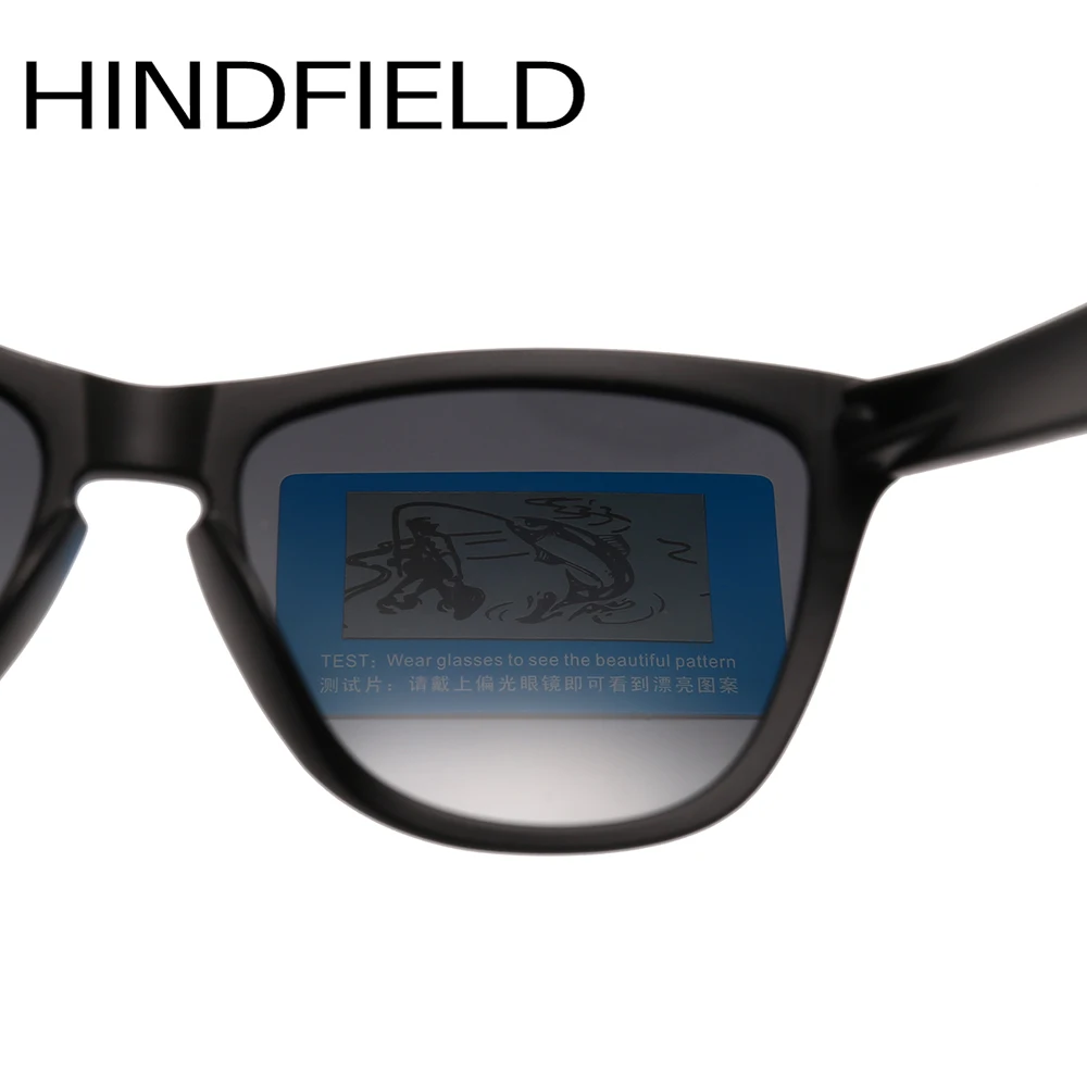 Hindfield, Винтажные Солнцезащитные очки, мужские, поляризационные, водительские очки, высокое качество, классические, мужские, солнцезащитные очки, черные, O515