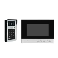 kinjoin villa wired doorbell video door phone for home security system intercom video doorbell interfone