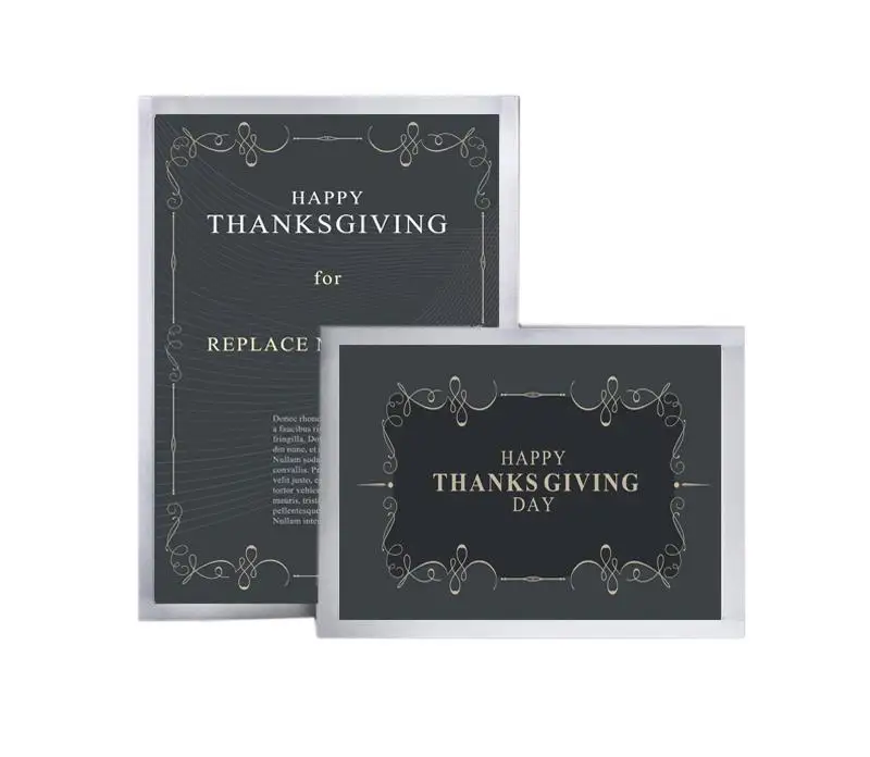 A5 прозрачный Магнитный деловой плакат фотография сертификат демонстрация