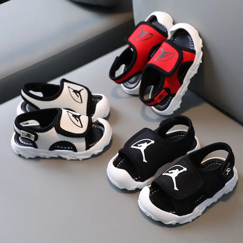 

Classic Fashion Cool Girls Boys Shoes Summer Beach Breathable Kids Sneakers Toddlers Solid Pure Children Sandals Shoes