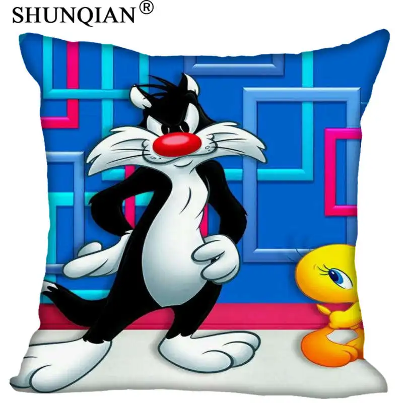 Pillowcase Новое поступление Твити квадратная подушка чехол s Молнии Изготовленный На Заказ Подушка Чехол более Размеры пользовательские ваш образ подарок - Цвет: Pillowcase