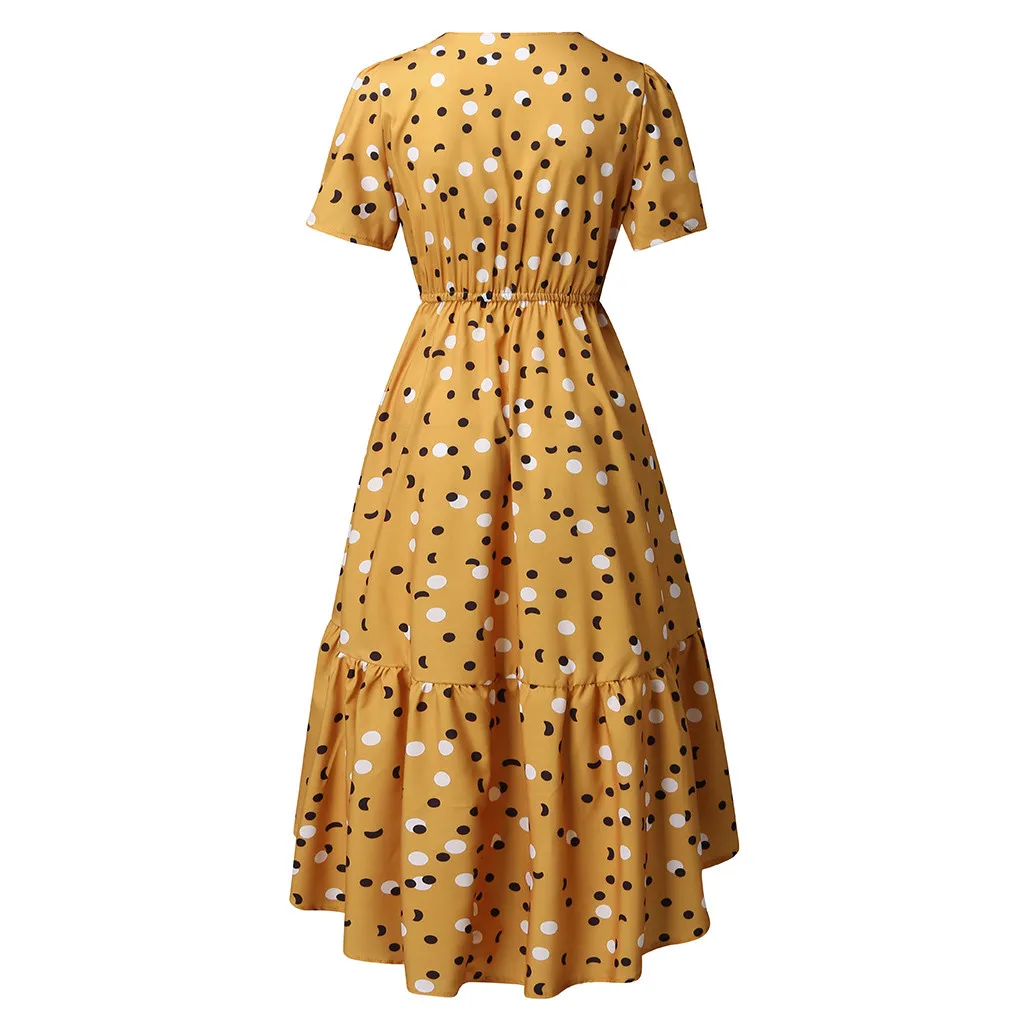 Женские платья с бантом и оборками принтом вечерние карандаш Vadim 2020 завязками