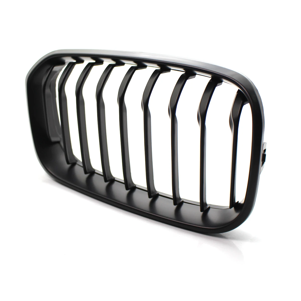 

For BMW F20 F21 LCI 2015-2017 Pair Front Sport Upper Kidney Grille Matte Black