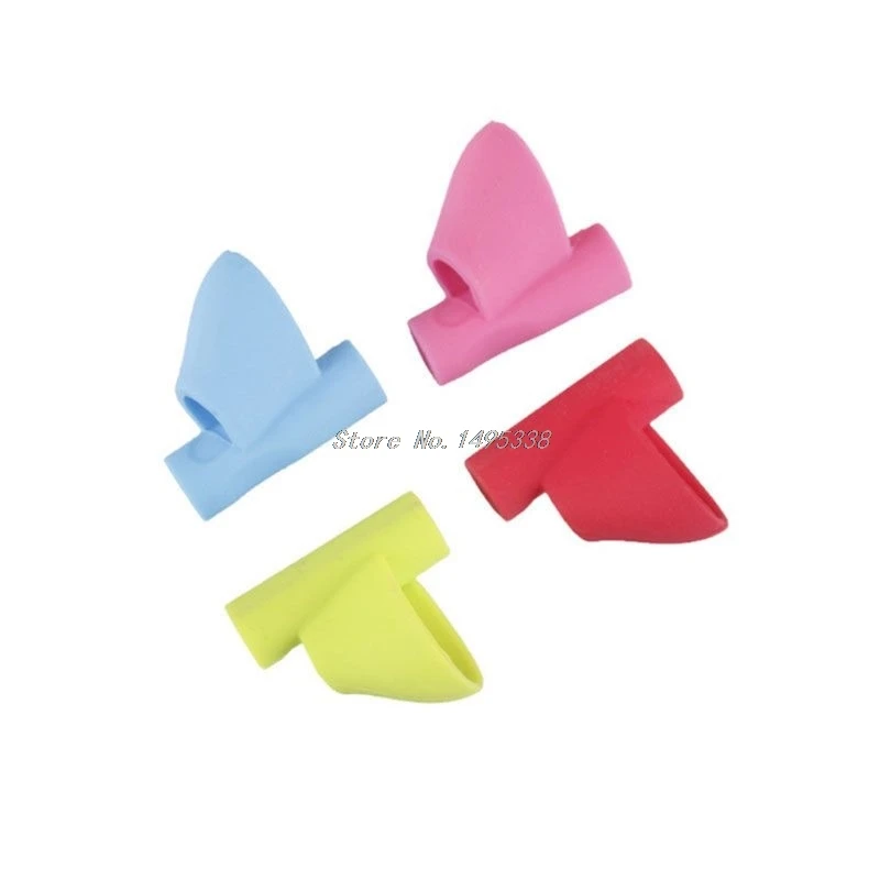 

6pcs Writing Corrector Pencil Grip Montessori Toys for Children Kids Learning Holding Device Correcting Pen Holder Postures Grip