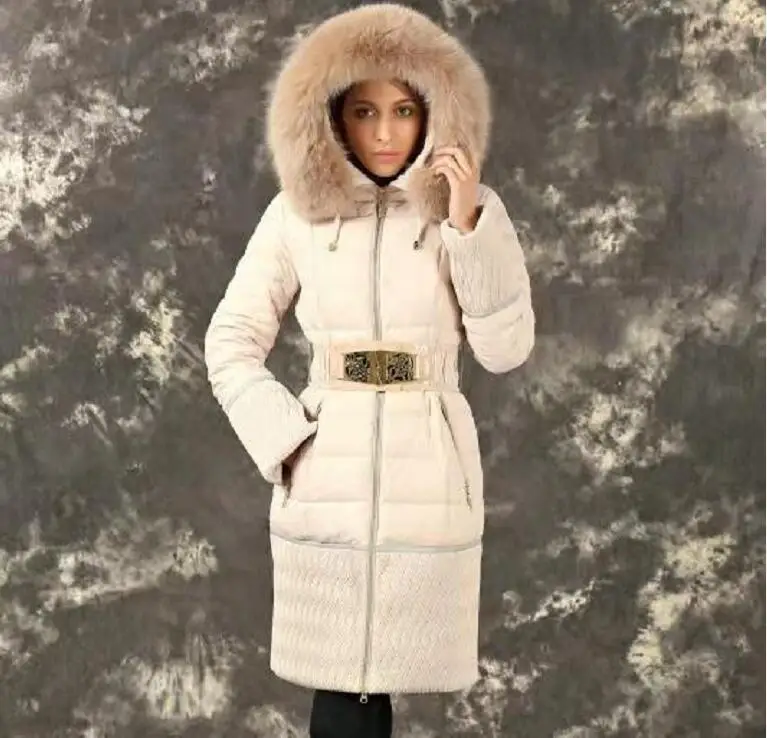 Распродажа 2021 зимняя куртка Royalcat женские пуховики пуховик из лисьего меха парки