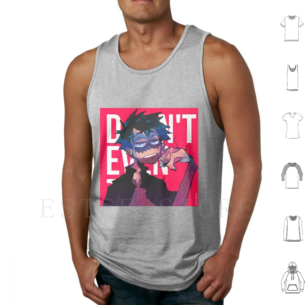 

Dabi Tank Tops Vest Sleeveless Midoriya Aizawa Izuku Midoriya Eijiro Krisihima Boku No Hero Academia Katsuki Bakugo All