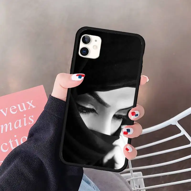 

Female art turban black woman Phone Case for iPhone 11 12 pro XS MAX 8 7 6 6S Plus X 5S SE 2020 XR