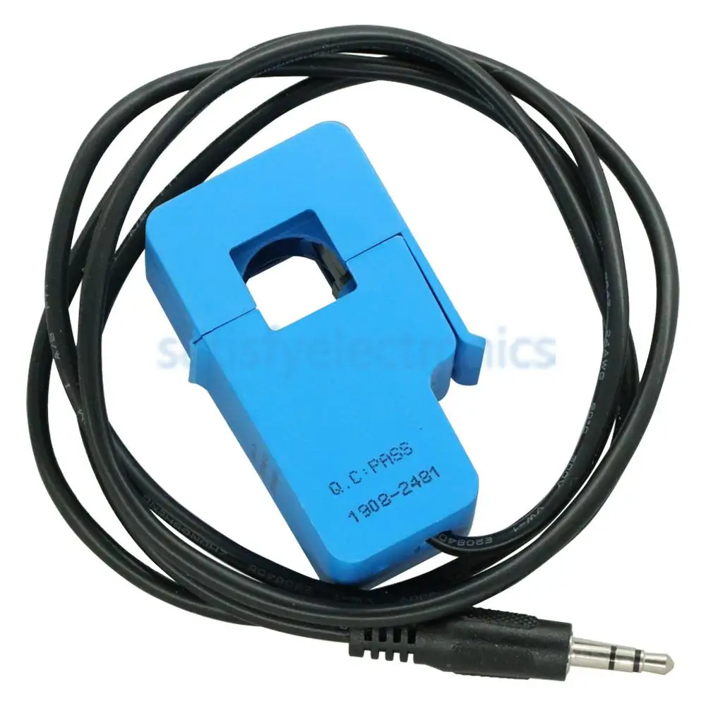 

SCT-013-030 30A неинвазивный датчик переменного тока, разделенный сердечник, трансформатор тока SCT0130