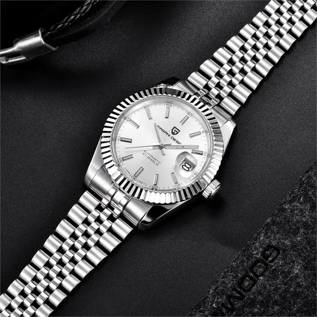 

PAGANI DESIGN 2021 Top Brand Luxury Men's Watch Business Fashion Automatic Mechanical Watch Stainless Steel Waterproof Clock