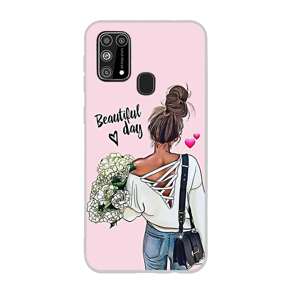 

a Case For Samsung M31 Cases TPU Silicon Shell Full Protection Back Cover for Samsung Galaxy M31 M315F M 31 Bumper Phone Coque