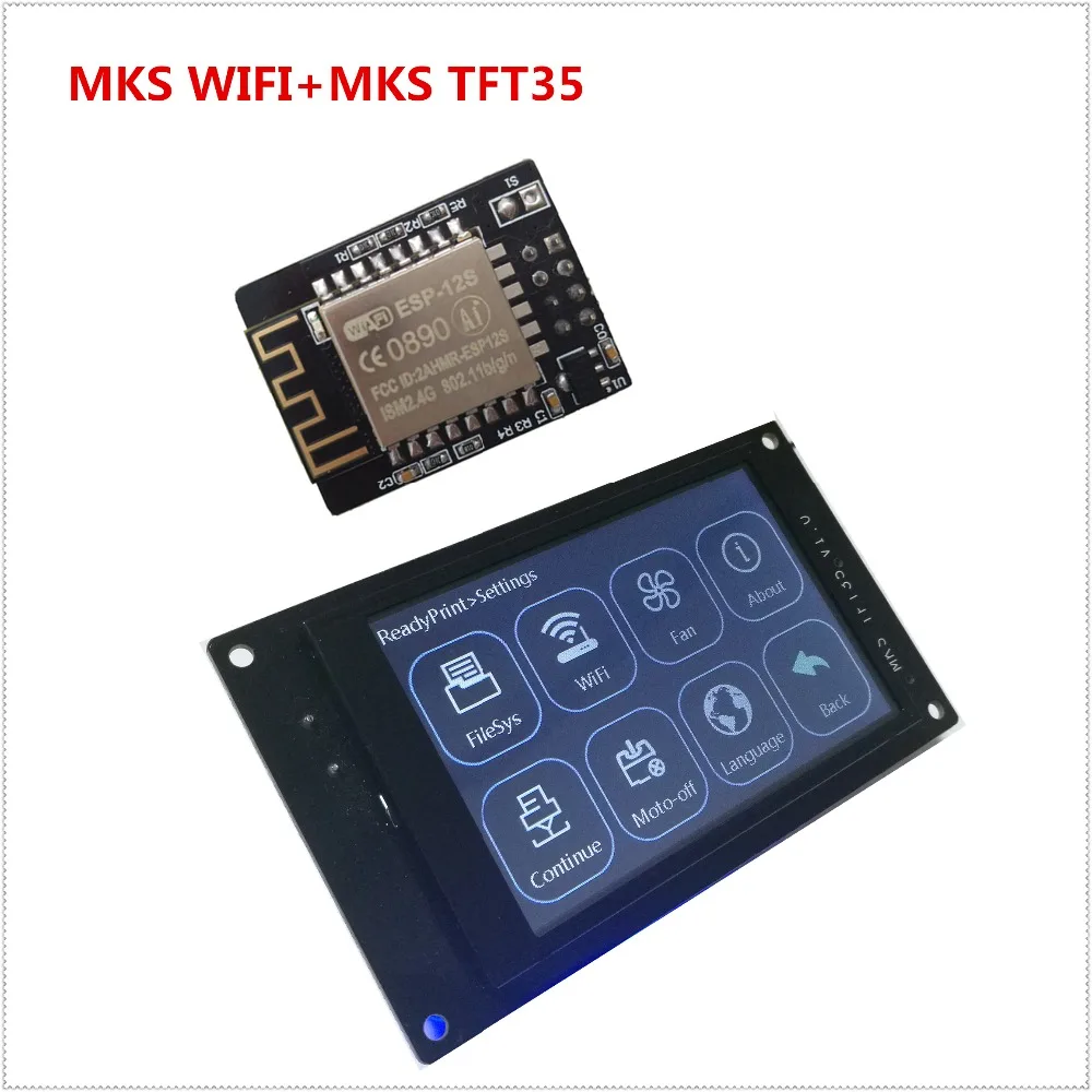 Дисплей для 3D принтера MKS TFT35 V1.0 сенсорный экран + модуль TFT Wi Fi пульт