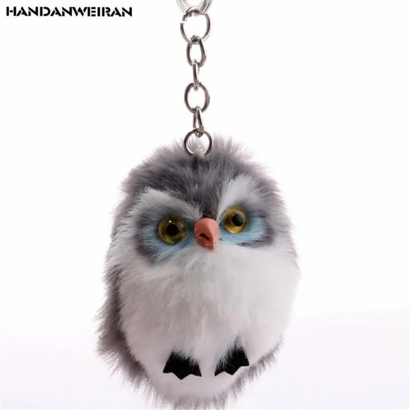 HANDANWEIRAN 1 шт. мини креативная сова плюшевые игрушки премиум класса ПП хлопок