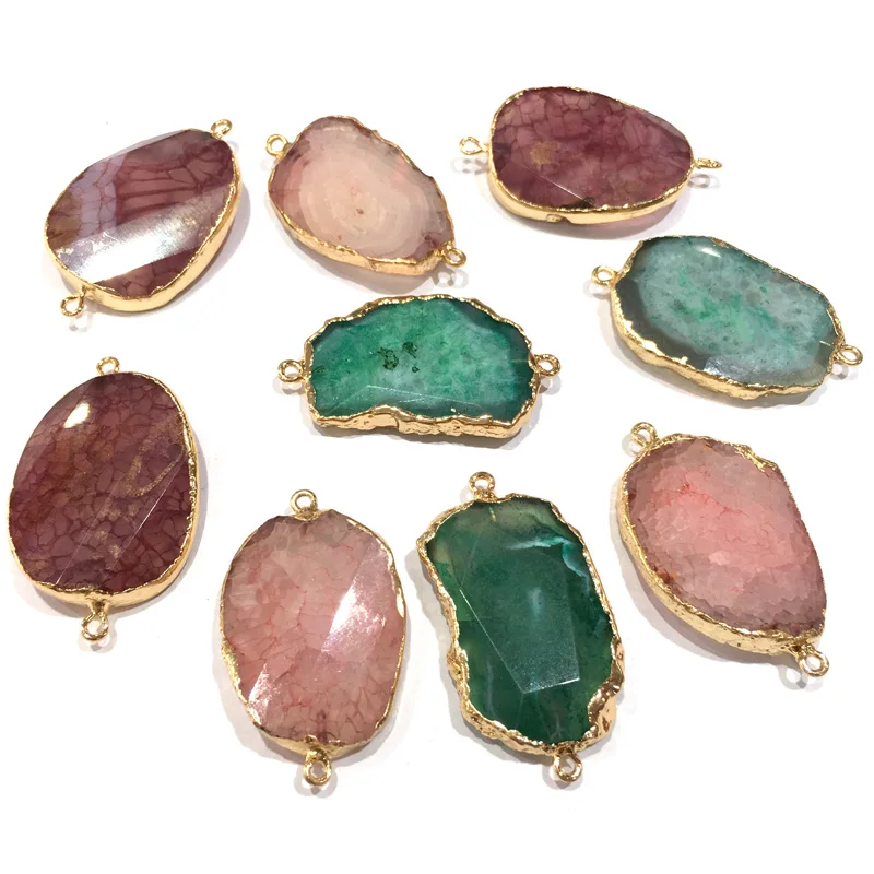 Оптовая продажа подвески из натуральной кожи модные Асимметричные Подвески с