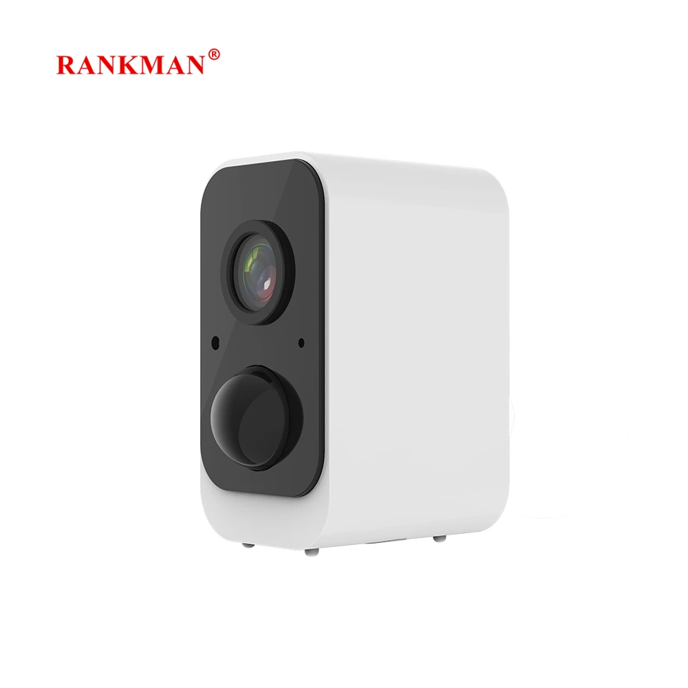 

RANKMAN IP Camera WiFi Wireless Security Rechargeable Battery Surveillance Camera Waterproof 1080p Outdoor Indoor Shop Car