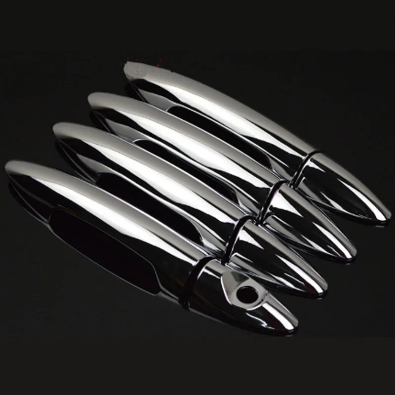 Для Kia K2 Rio 3 Sedan 2011-2015 новые автомобильные хромированные дверные ручки крышки