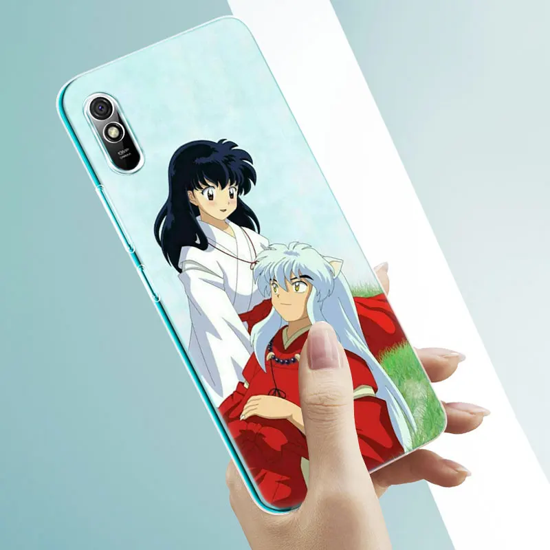 hot anime inuyasha silicone phone case for xiaomi redmi note 10 9 pro max 10s 9s 8t 8 8a 9 9a 9c 9t k40 pro 5g soft cover free global shipping