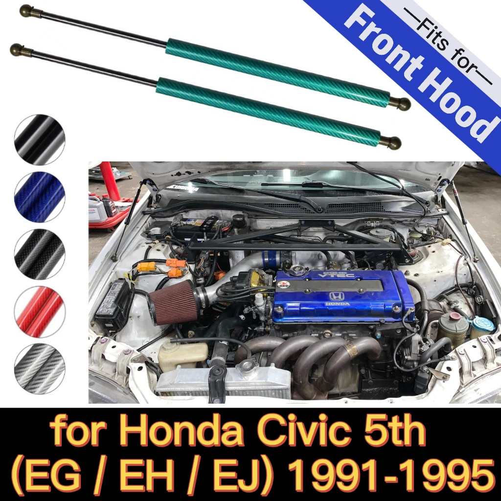 Газовые стойки для 1991-1995 Honda Civic 5th EG EH EJ модификация Переднего - Цена: 2911.38