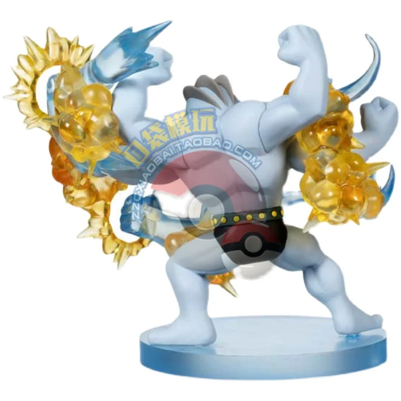 

TAKARA TOMY Pokemon Machamp Action Figure Model Toy Collection Anime Pocket Monsters Doll Machamp Elf Ornament Fans Gift