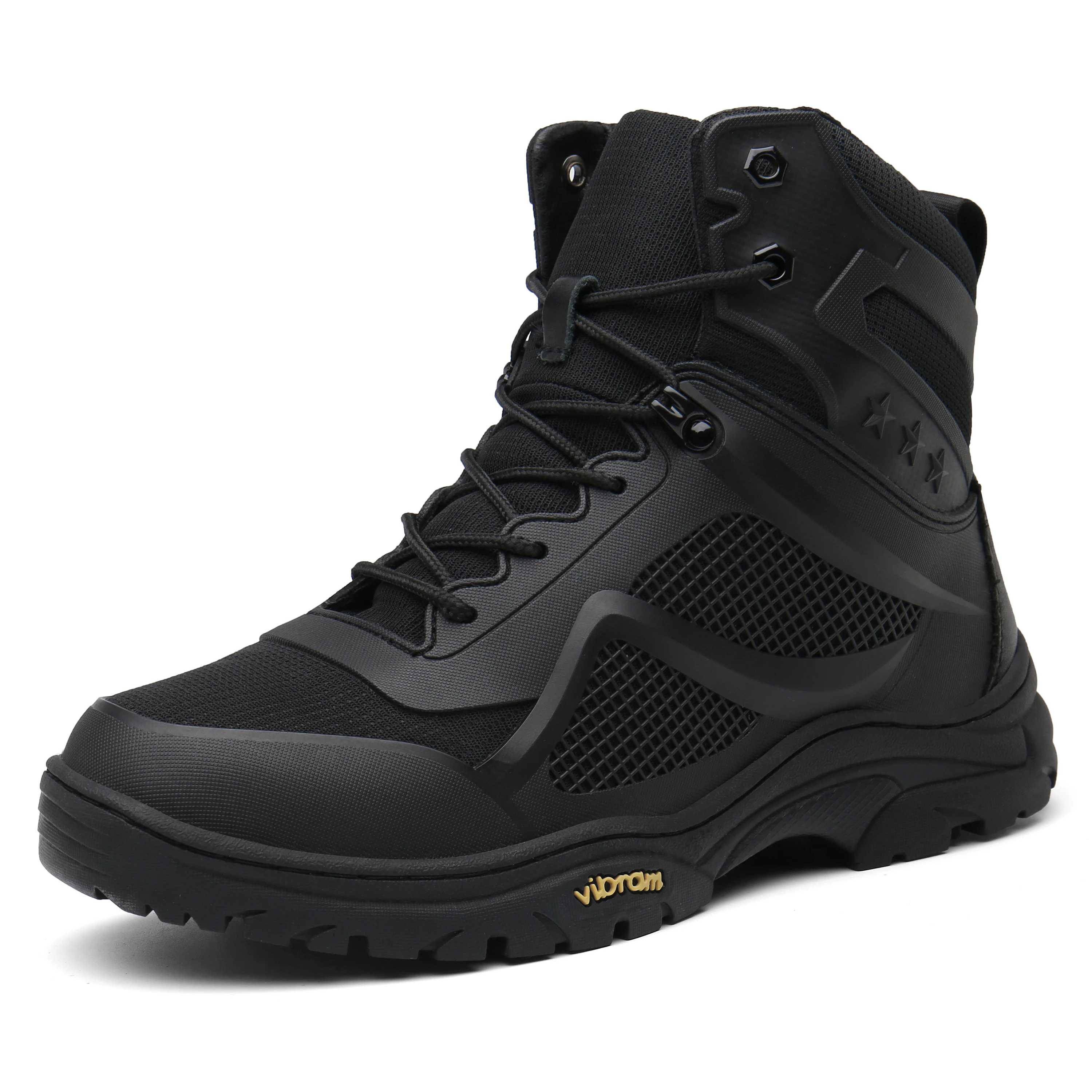 coturno bota masculina tenis masculino calcados calçados masculinos boots for men botina cuturno cano alto coturnos Inverno Exército Tático Militar Botas Homens Sapatos de Couro À Prova D' Água Para O Homem de Combate