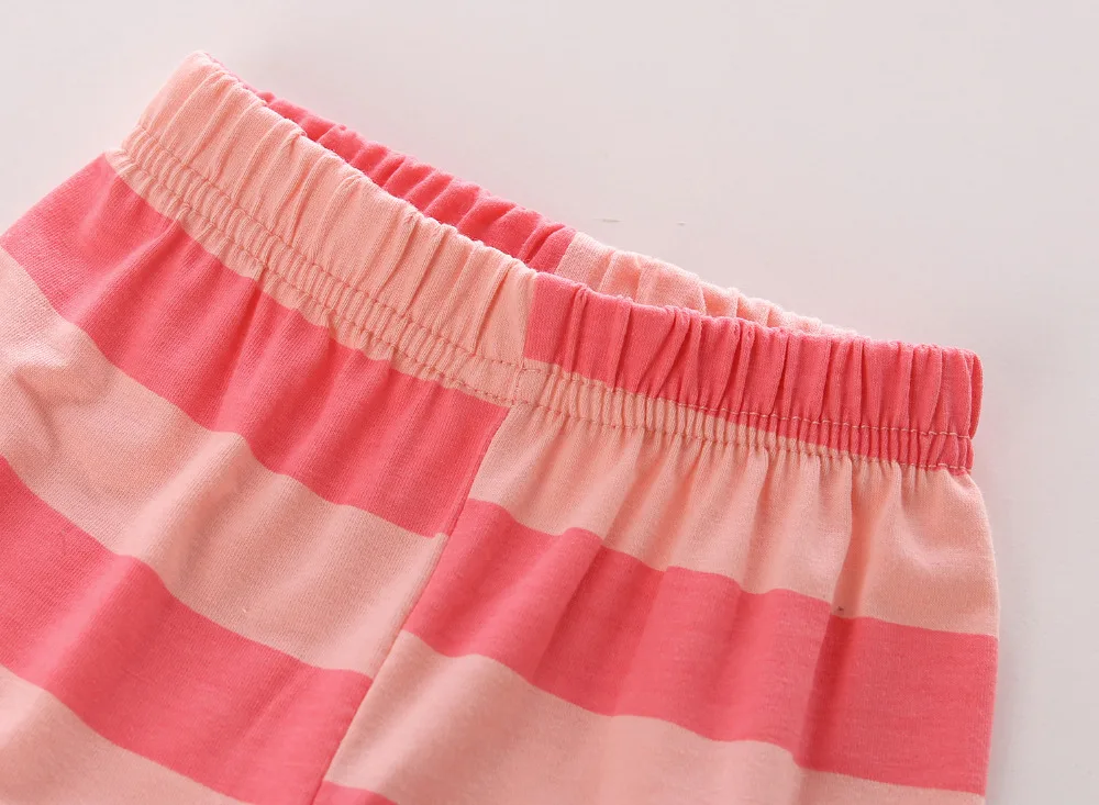 Комплект одежды для маленьких девочек Осенний хлопковый топ с длинным рукавом и